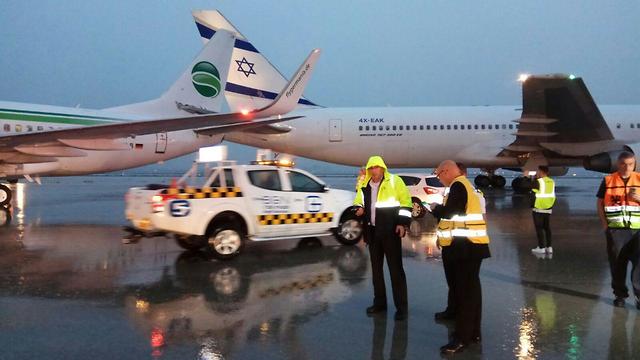اصطدام على الأرض بين طائرتين إسرائيلية وألمانية