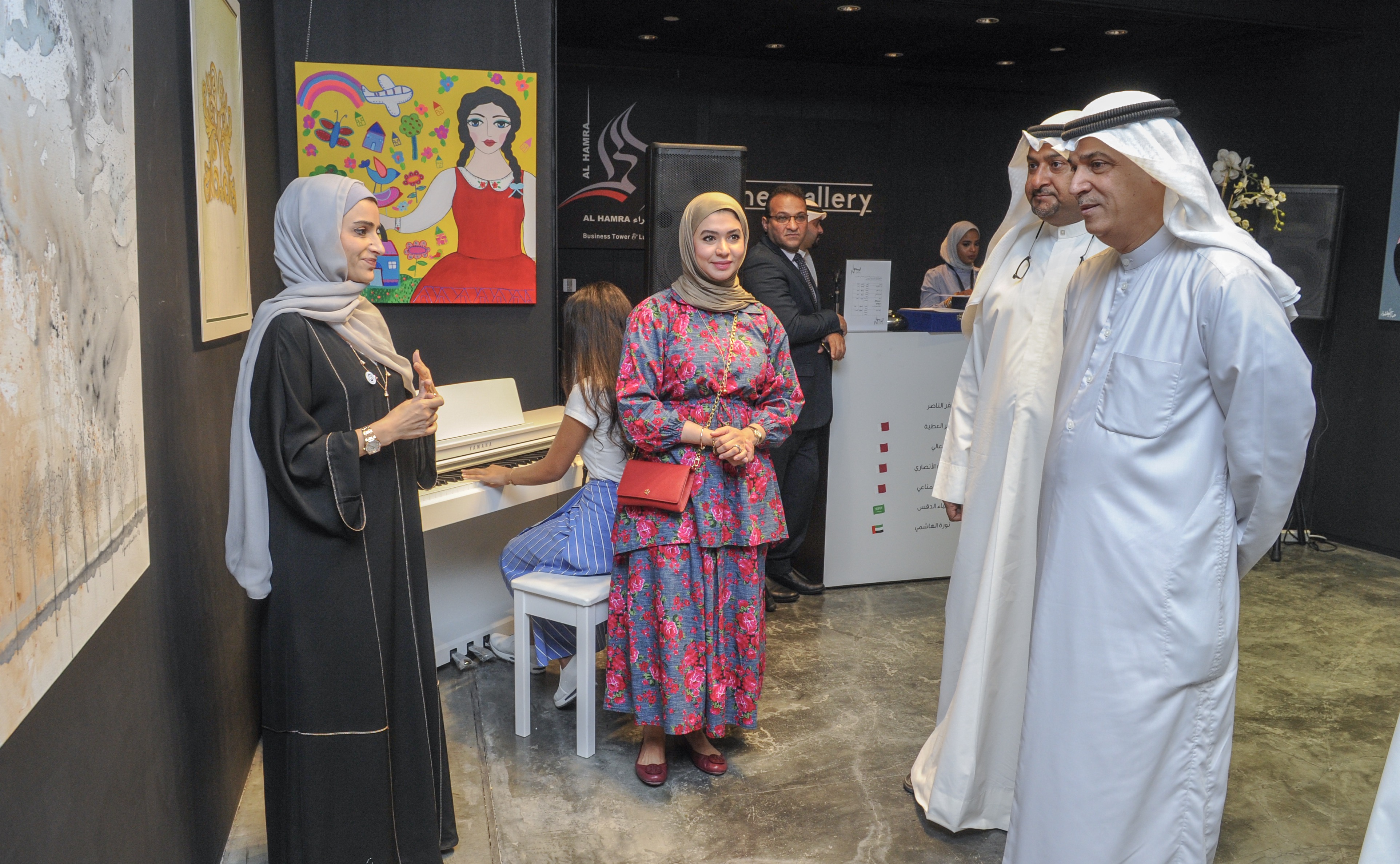 24 فنانا تشكيليا من الكويت وقطر والسعودية والامارات يشاركون في معرض "آرت سمبوزيوم "