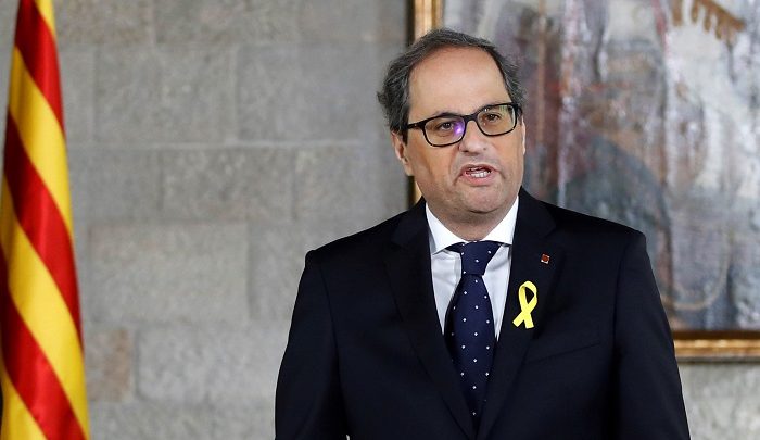 رئيس كاتالونيا الجديد يرفض القسم بالولاء لملك إسبانيا