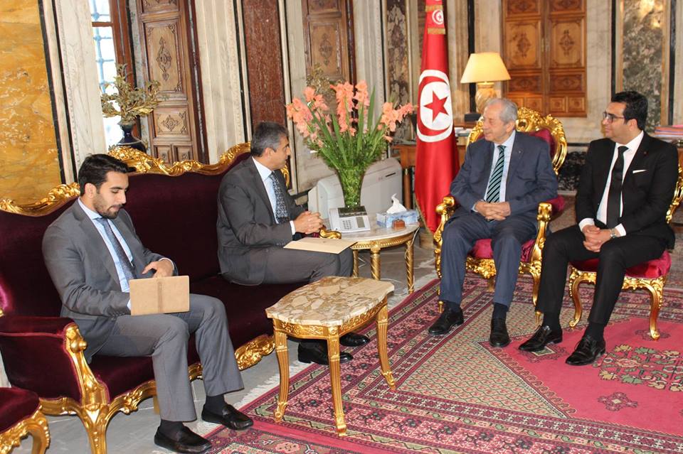  رئيس مجلس نواب الشعب التونسي يتسلم دعوة لزيارة الكويت