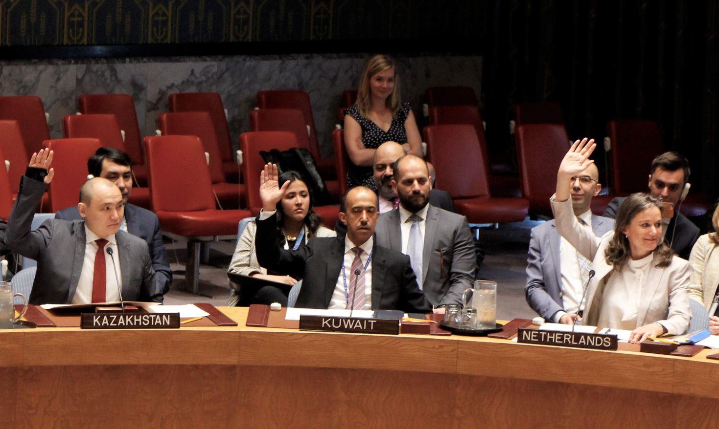 مجلس الأمن يوافق على قرار تقدمت به الكويت ودول أخرى حول الجوع والنزاع المسلح