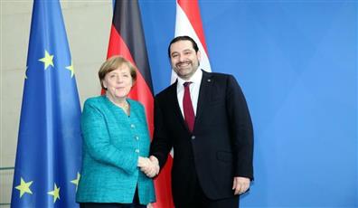 ميركل: ألمانيا ستظل واقفة بجانب لبنان ناجح ومستقر