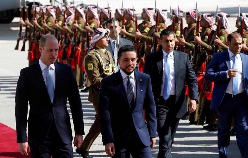 الأمير وليام يصل الى عمان في مستهل جولة في الشرق الأوسط