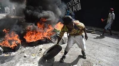 مقتل 7 باحتجاجات على رفع أسعار المحروقات في هايتي