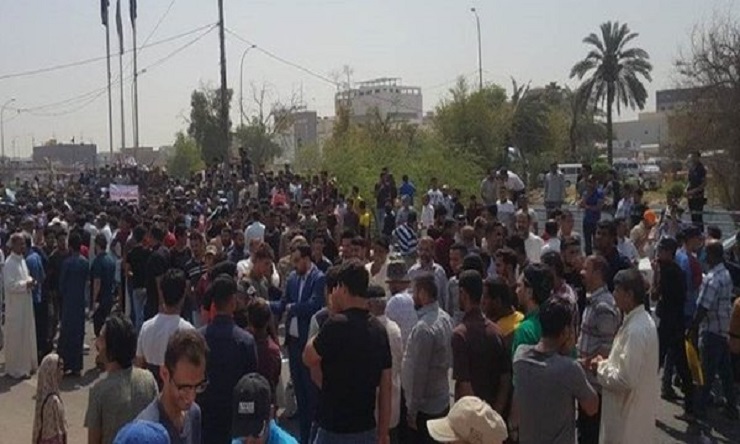 "الأمن الوطني العراقي" يهدد المتظاهرين بإجراءات رادعة  البصرة تنتفض