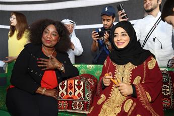الأمينة العامة للاتحاد الدولي لكرة القدم فاطمة سمورة تشيد بجهود اللجنة العليا للمشاريع والإرث في قطر