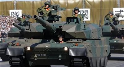 اليابان تتخلص من نصف الدبابات الثقيلة