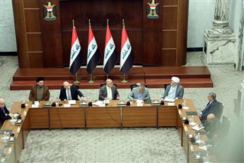 العبادي يبحث مع قادة الكتل السياسية الأوضاع العامة في العراق