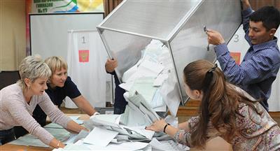 لجنة الانتخابات الروسية تلغي نتيجة التصويت في 12 مركز اقتراع