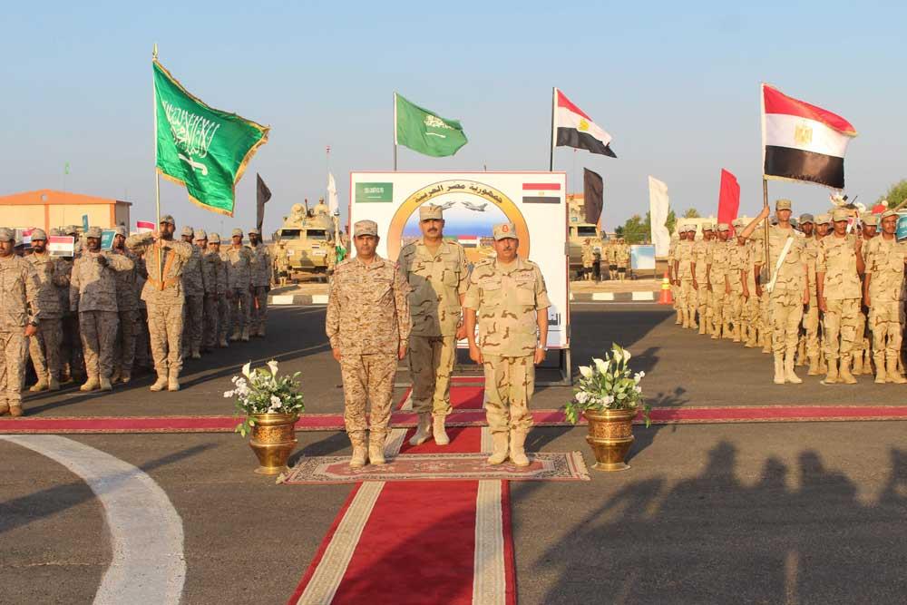 انطلاق فعاليات التدريب المصري - السعودي المشترك «تبوك - 4»