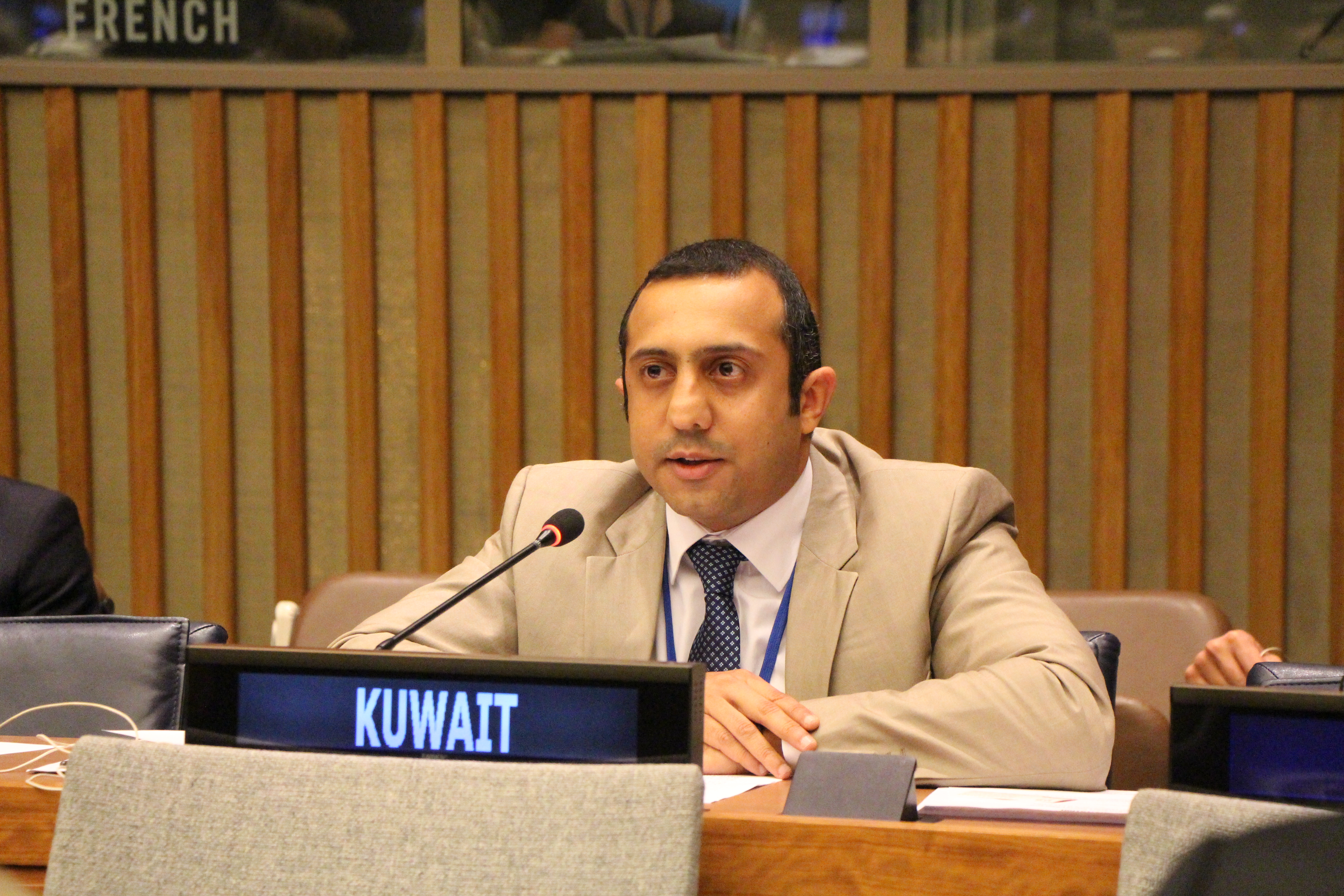  الكويت تؤكد مواقفها الدائمة والثابتة حول قضايا الأمن الدولي