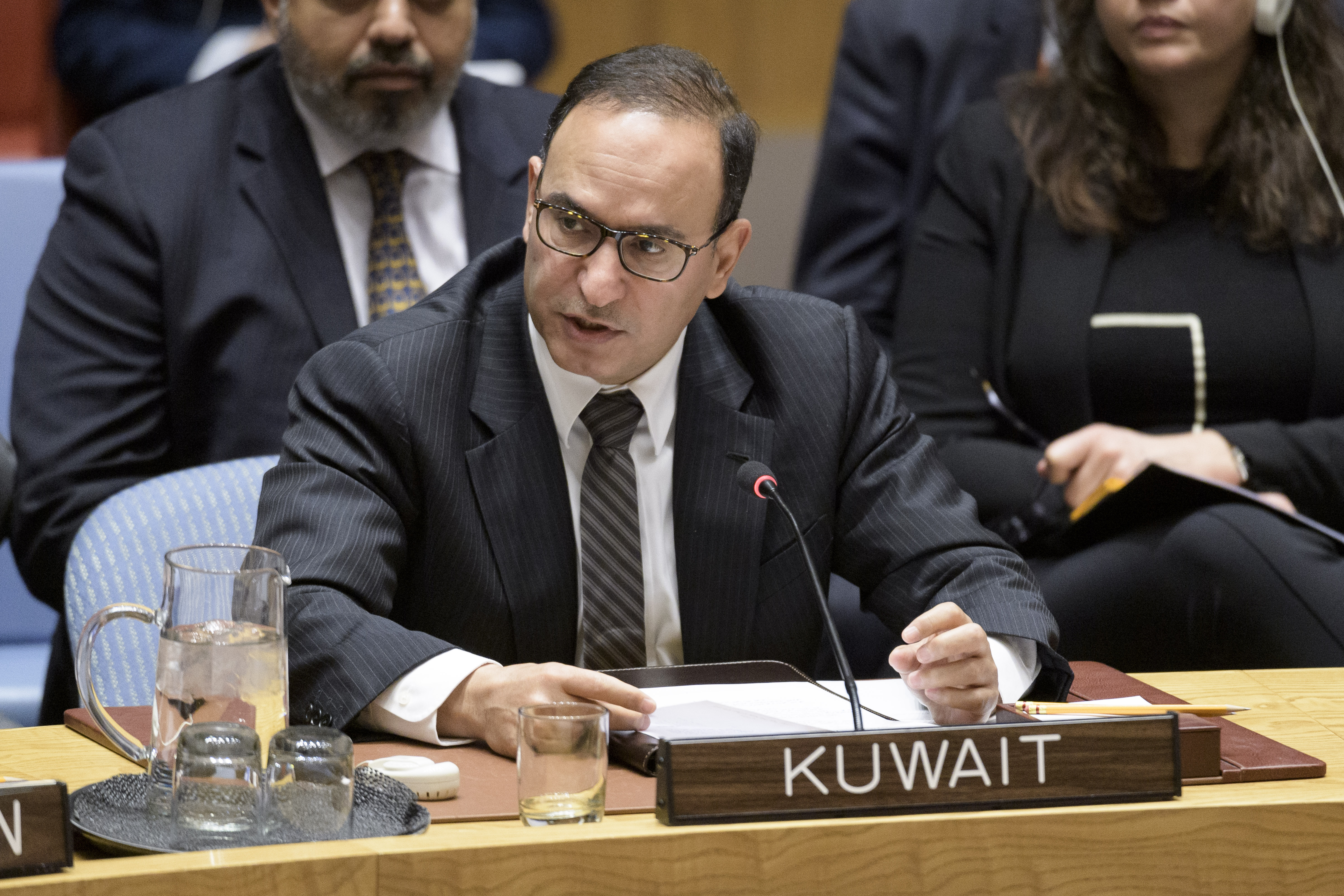 الكويت تؤكد ضرورة مواصلة مجلس الامن الاضطلاع بمسؤولياته بشأن تنفيذ القرار 2231
