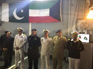 البحرية الكويتية والباكستانية تنفذان تدريبًا مشتركًا.. في المياه الإقليمية