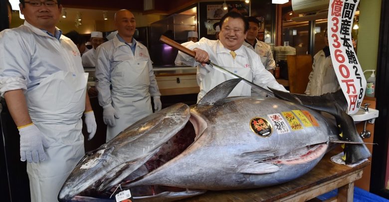 بيع سمكة تونة بأكثر من 3 ملايين دولار في اليابان