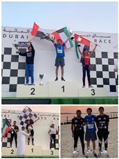 أبطال الكويت يحصدون 3 كؤوس في بطولة الإمارات للدراجات المائية