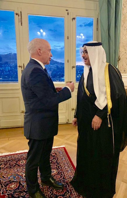 الرئيس السويسري يشيد بسياسة الكويت
