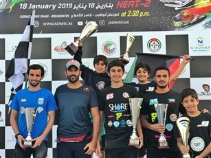 أبطال الكويت يحصدون 6 كؤوس في بطولة الإمارات للدراجات المائية