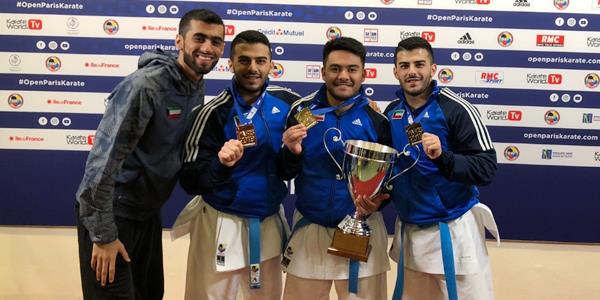 منتخب الكويت للكراتيه يُحرز الميدالية الذهبية في بطولة باريس المفتوحة