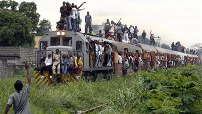 مقتل 24 شخصاً إثر خروج قطار عن سكته في الكونغو الديموقراطية