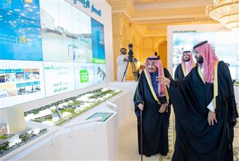 بقيمة 22 مليار دولار.. خادم الحرمين يطلق مشاريع نوعية في «الرياض»
