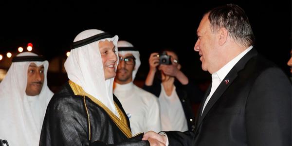 وزير الخارجية الأميركي يصل إلى الكويت في زيارة رسمية