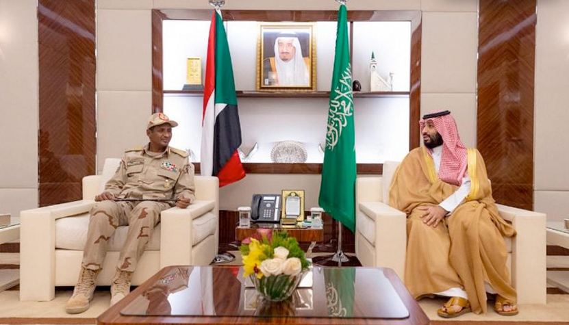 السعودية: ولي العهد يلتقي نائب رئيس المجلس العسكري السوداني في جدة