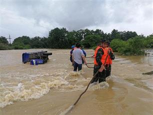 الصين: مصرع شخص وفقدان 4 آخرين بسبب الأمطار الغزيرة جنوب البلاد