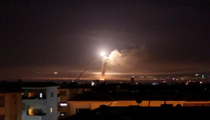 الدفاعات الجوية السورية تتصدى لهجوم صاروخي إسرائيلي