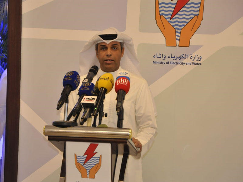 الفاضل: إنتاج الكويت من الكهرباء يغطي الاحتياجات