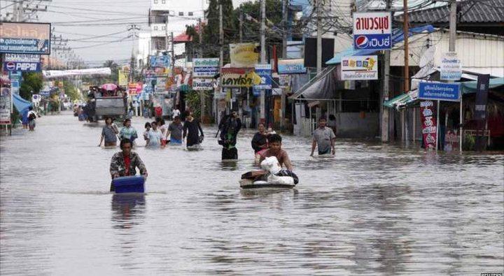 مصرع 32 شخصاً جراء فيضانات في تايلند