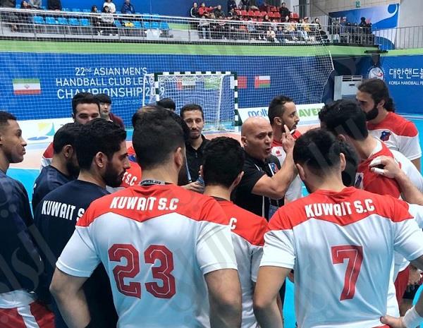 «الكويت» يهزم فريق «أس كي هاوكس» الكوري في البطولة الآسيوية لكرة اليد