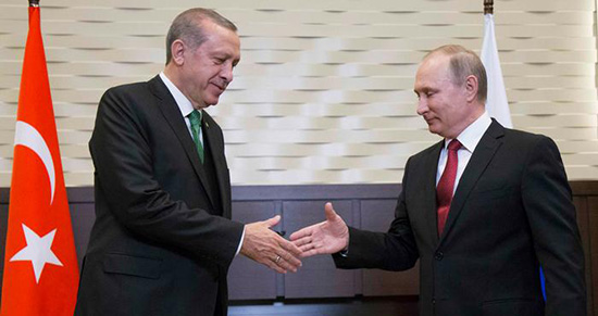 بوتين يعتزم زيارة تركيا أوائل يناير