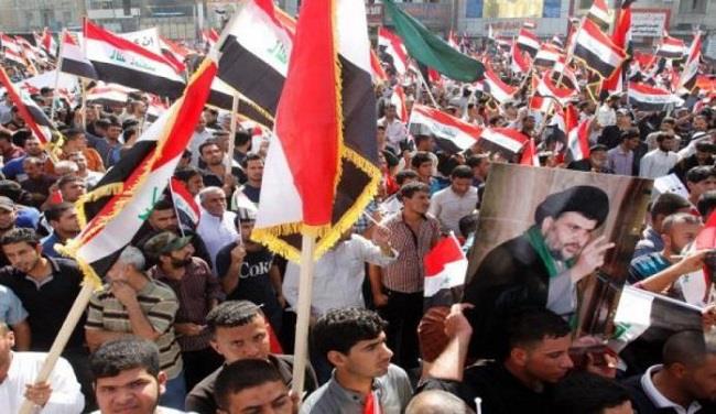 تخوف في العراق مع انطلاق تظاهرة لأنصار الصدر ضد التواجد الأميركي