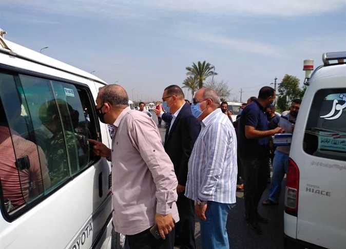 ضبط 7240 سائقًا مصريًا «بدون كمامة» خلال 24 ساعة