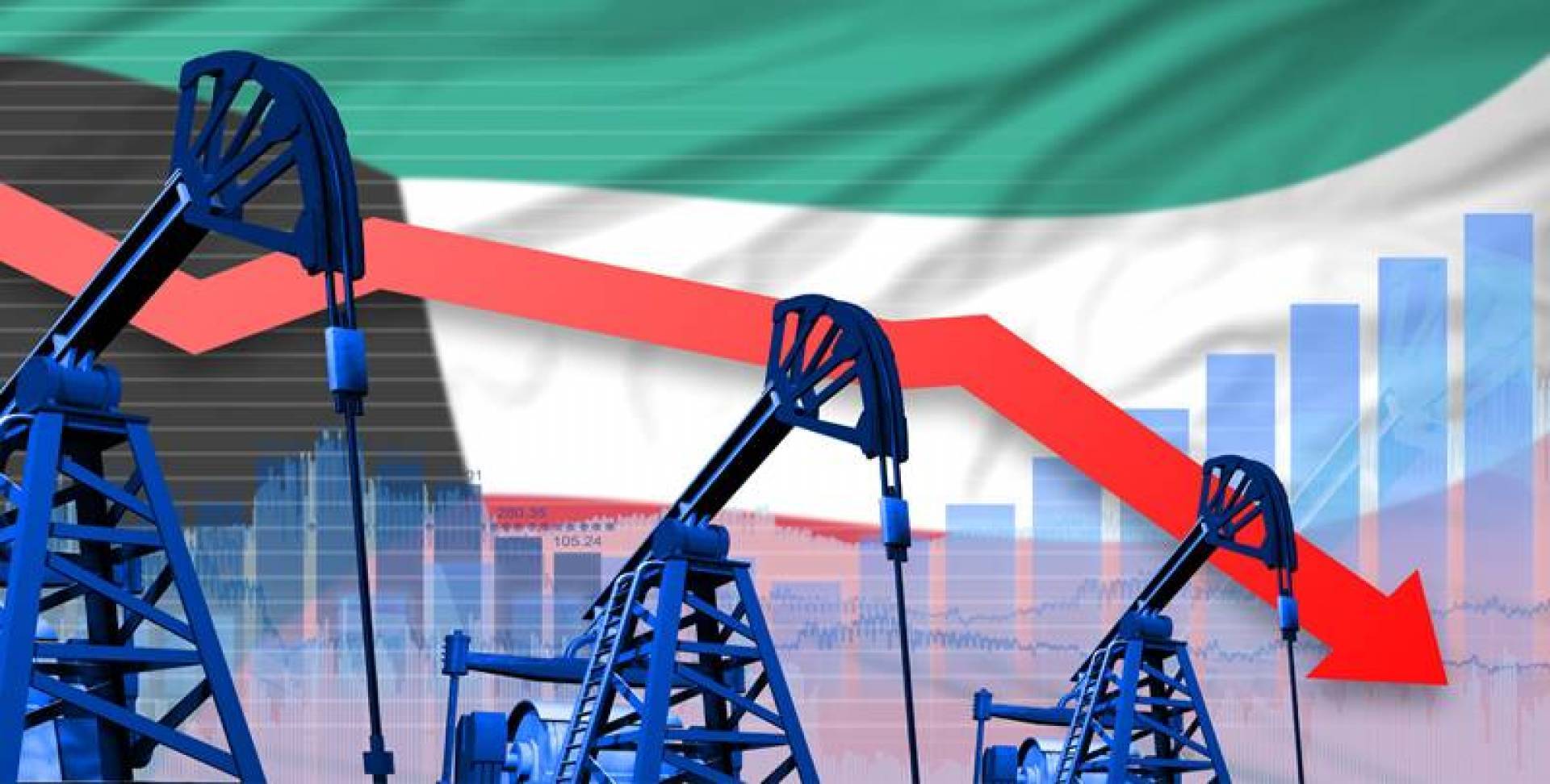 سعر برميل النفط الكويتي ينخفض 17 سنتا ليبلغ 41.33 دولار