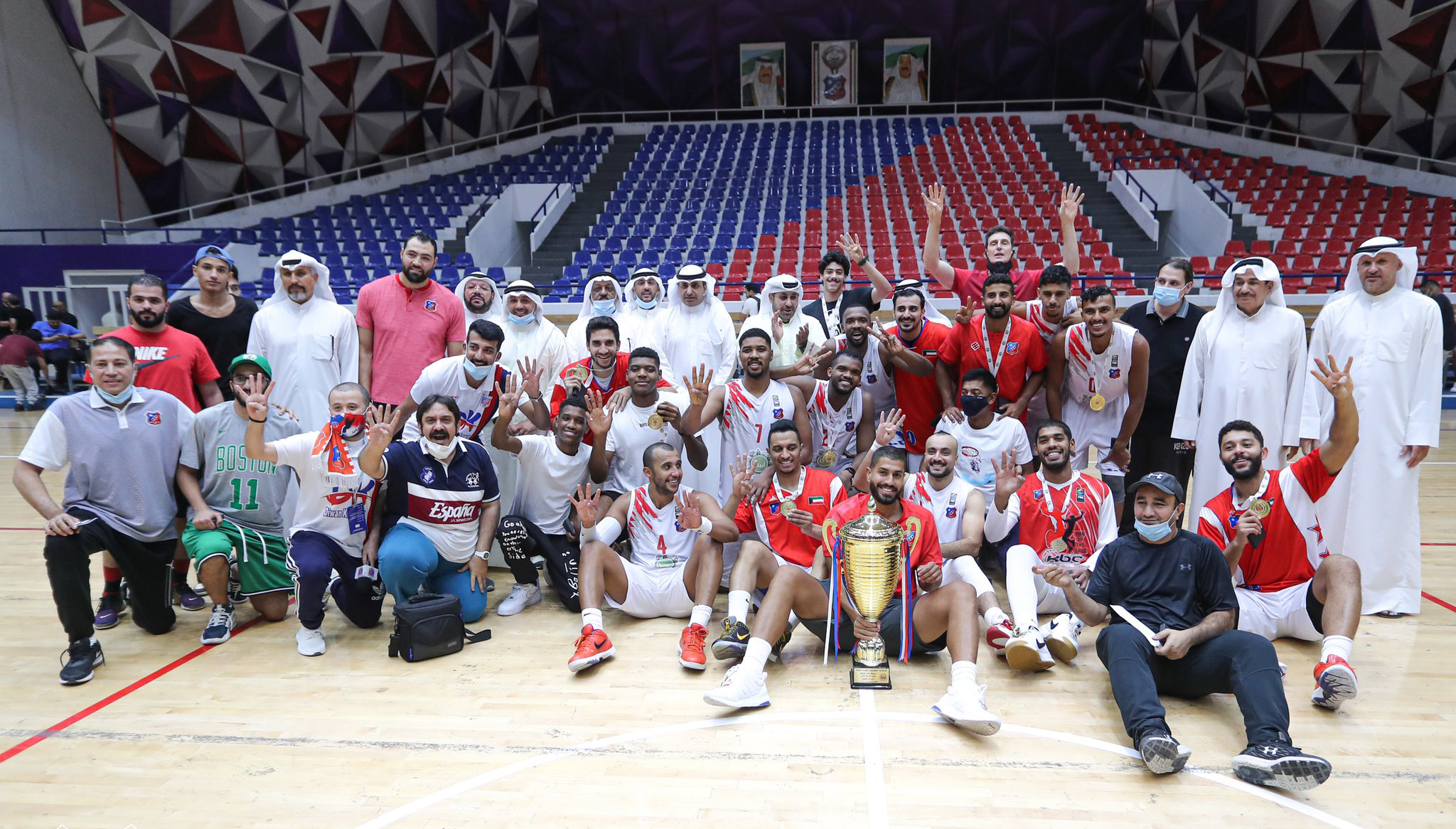 «الكويت» يتوج بلقب كأس الاتحاد لكرة السلة