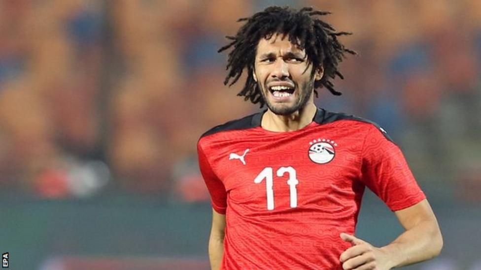 إصابة اللاعب المصري محمد النني بفيروس كورونا