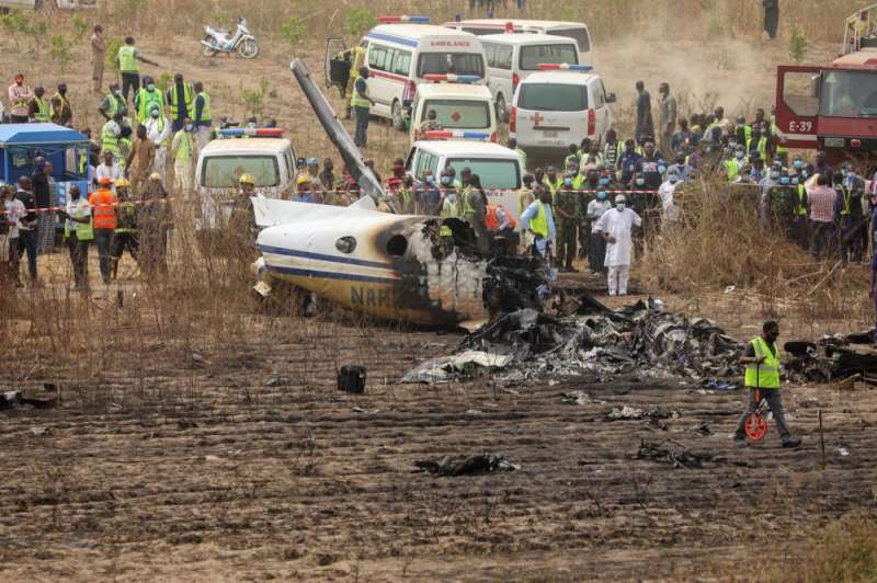 تحطم طائرة عسكرية نيجيرية لدى اقترابها من مطار أبوجا