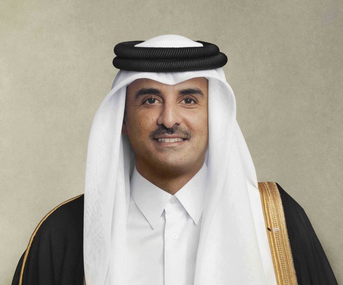 أمير قطر يجري اتصالا هاتفيا بنائب رئيس الإمارات