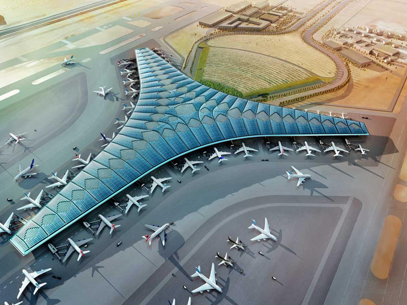 استكمال بناء ساحات وقوف طائرات الشحن الجوي بـ 5 ملايين دينار في المطار