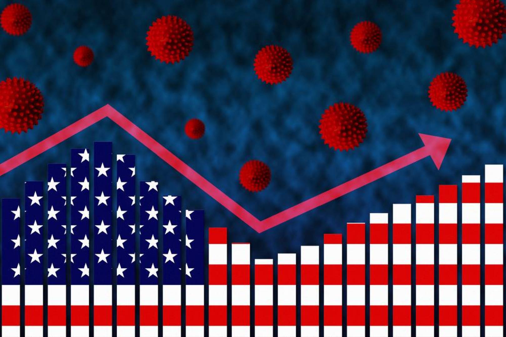 إصابات فيروس كورونا في أميركا تتجاوز 7 ملايين  