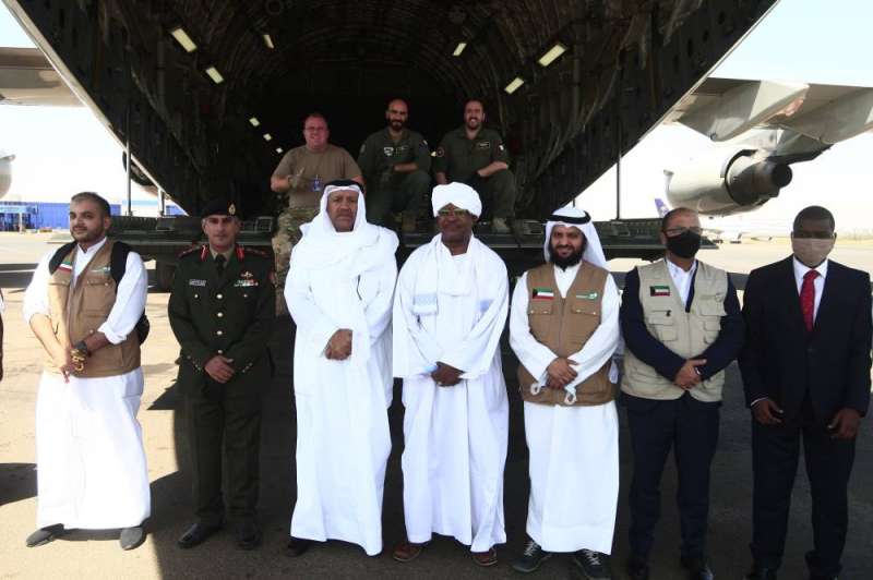 برق نيوز - وصول ثامن طائرات جسر المساعدات الجوي الكويتي إلى السودان