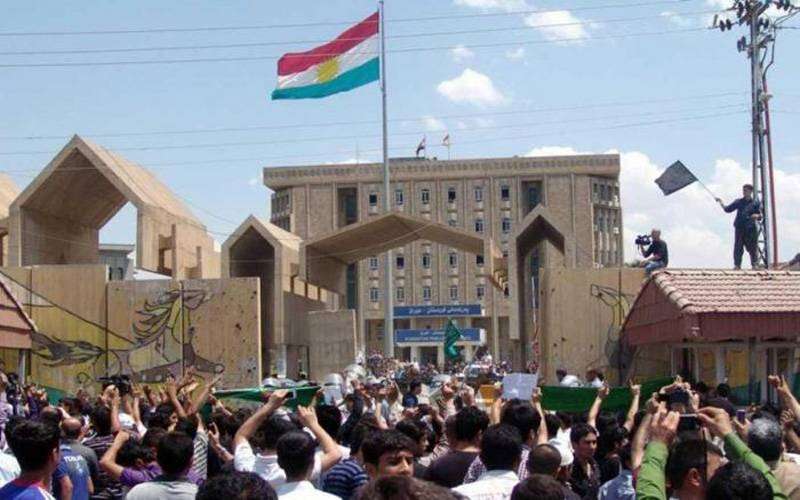 المئات يتظاهرون في كردستان العراق احتجاجا على سلطات الاقليم 
