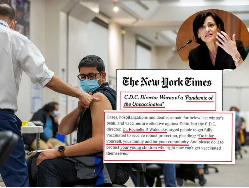 مديرة المركز الأميركي للسيطرة على الأمراض تناشد: خذوا التطعيم من أجل أنفسكم وأطفالكم ومجتمعكم 