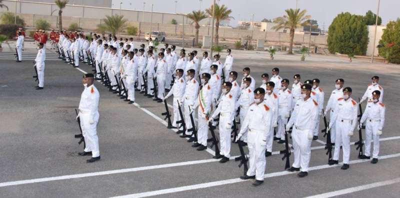 القوة البحرية في الجيش الكويتي تحتفل بتخريج دورة الأفراد 92