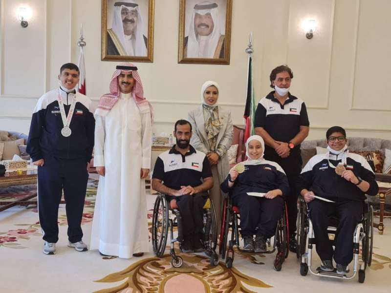 سفير الكويت بالبحرين يشيد بإنجاز لاعبي منتخب كرة الطاولة بـ الألعاب البارالمبية الآسيوية