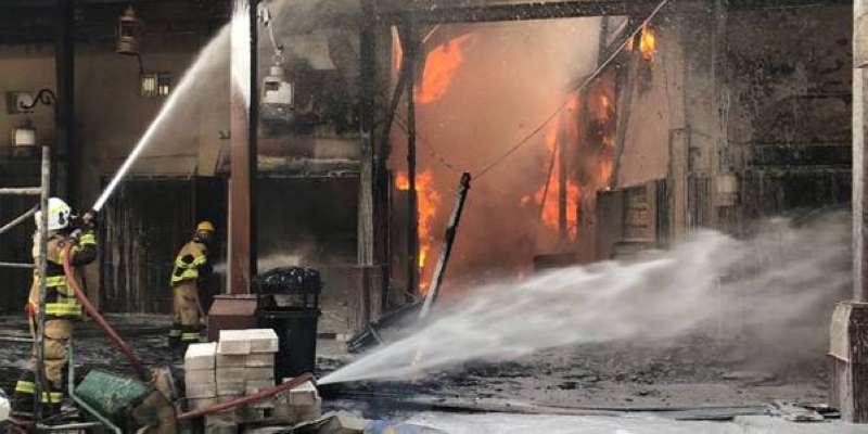 «الإطفاء»: وزير الداخلية أمر بفتح تحقيق في حريق المباركية   