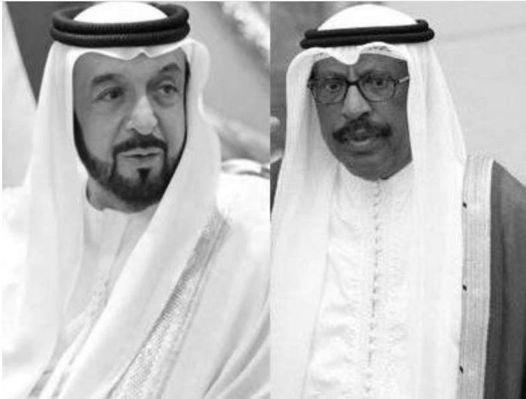 الشيخ سعد العبدالله والشيخ خليفة بن زايد... وفاة في نفس التاريخ