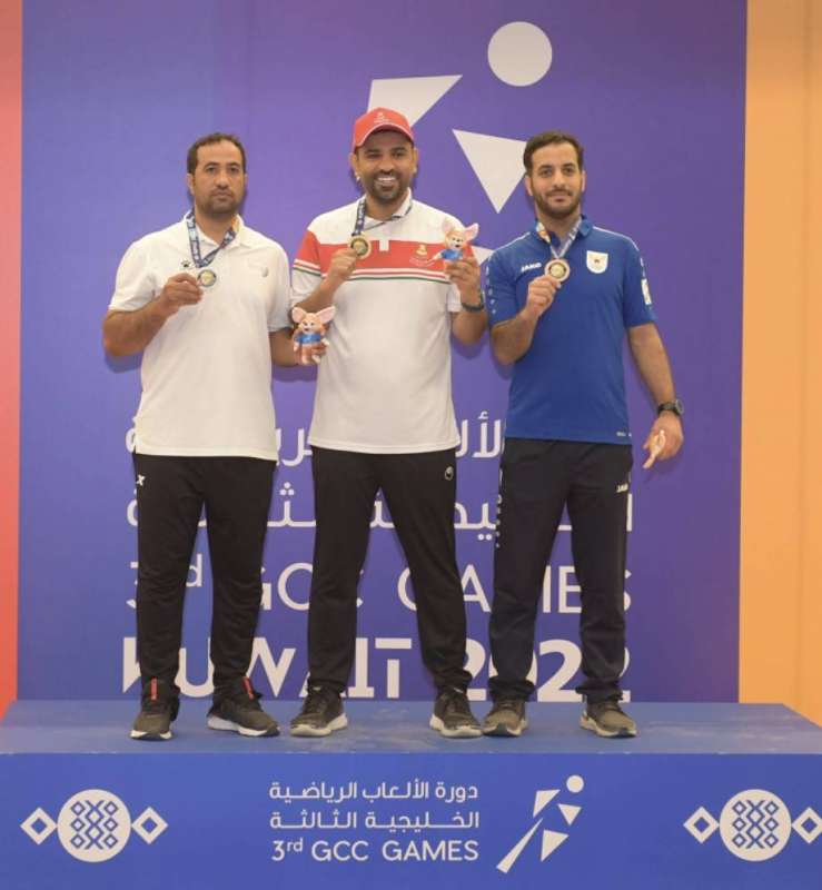 منتخب الكويت للرماية يحرز الميدالية البرونزية الأولى في دورة الألعاب الخليجية الثالثة