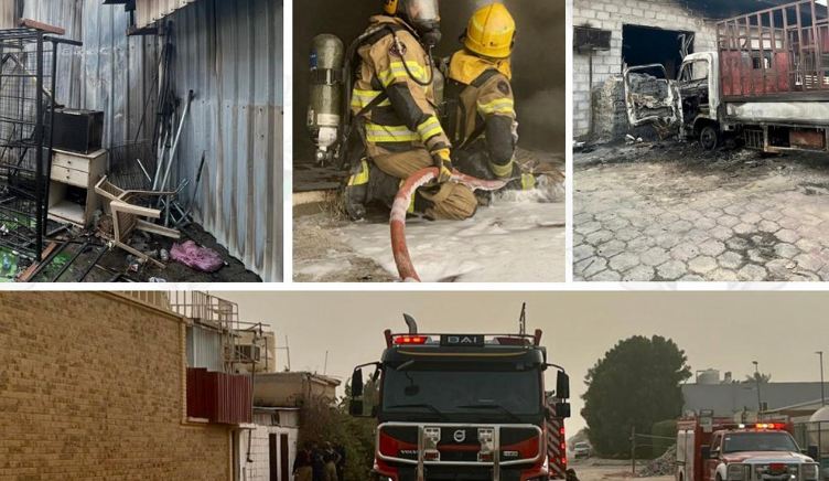 «الإطفاء»: إخماد حريق مخزن في جاخور بمنطقة الهجن
